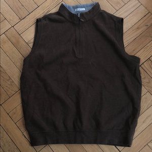 Peter Millar quarter zip vest